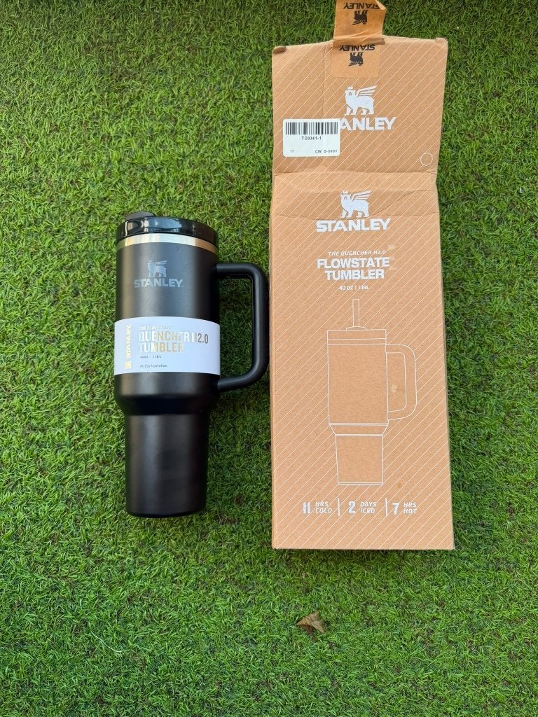 Stanley Quencher Flowstate Tumbler 40oz zwart NIEUW, Ophalen of Verzenden, Nieuw