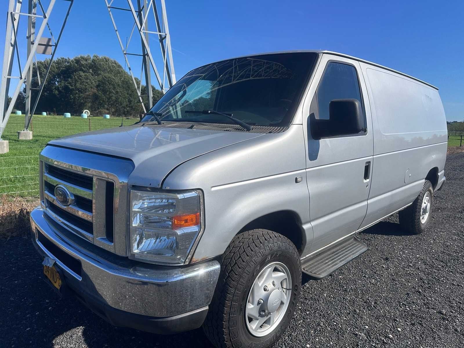 Ford - ECOLINE E 250 -5.4 V8 AUTOMAAT LPG- 54-VND-5, Auto's, Gebruikt, Origineel Nederlands, Bedrijf, 2 stoelen
