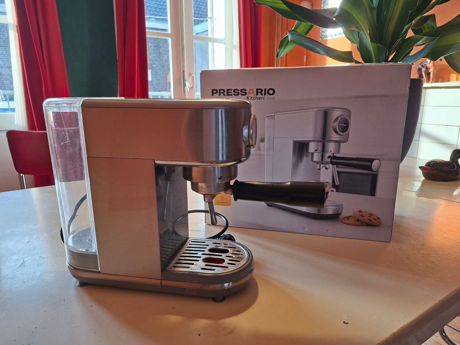 Nieuwe Pressario espresso machine
