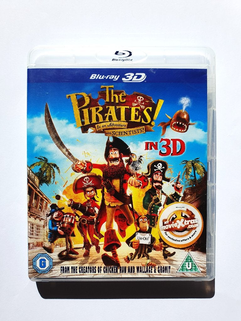 De Piraten 3D, Ophalen of Verzenden, Zo goed als nieuw, 3D Blu-ray, Tekenfilms en Animatie