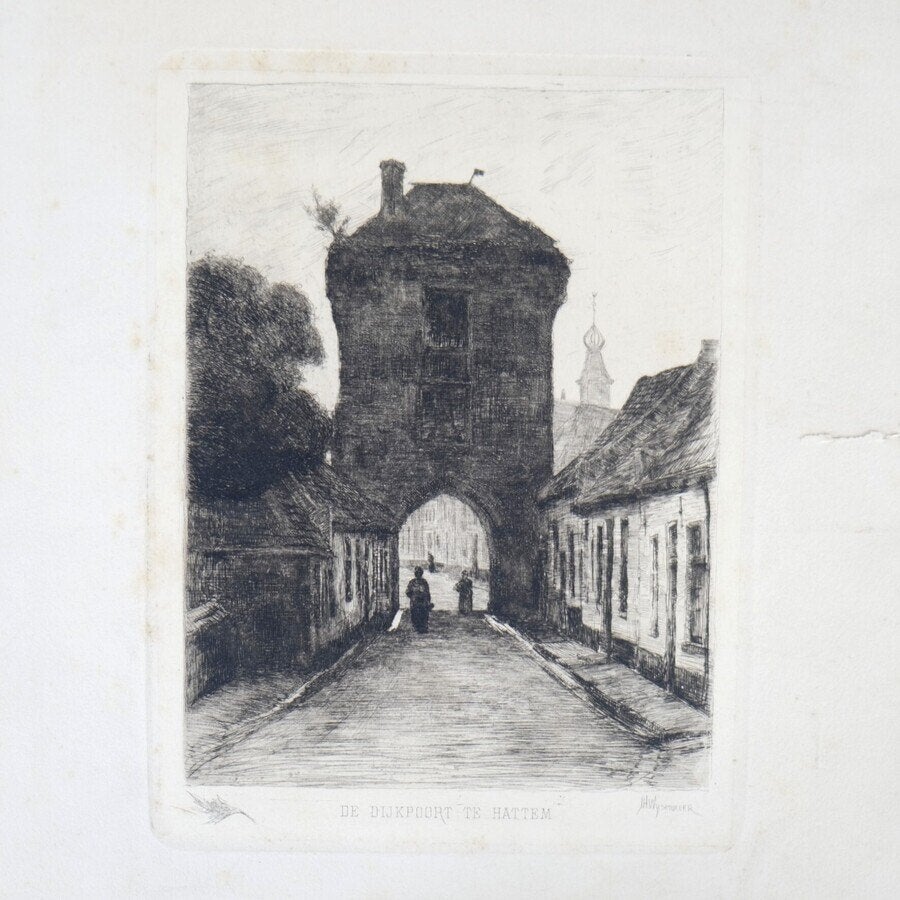 Dora Geldzahler, Wijsmuller e.a. - Vijf werken, Antiek en Kunst, Ophalen of Verzenden, Gesigneerd
