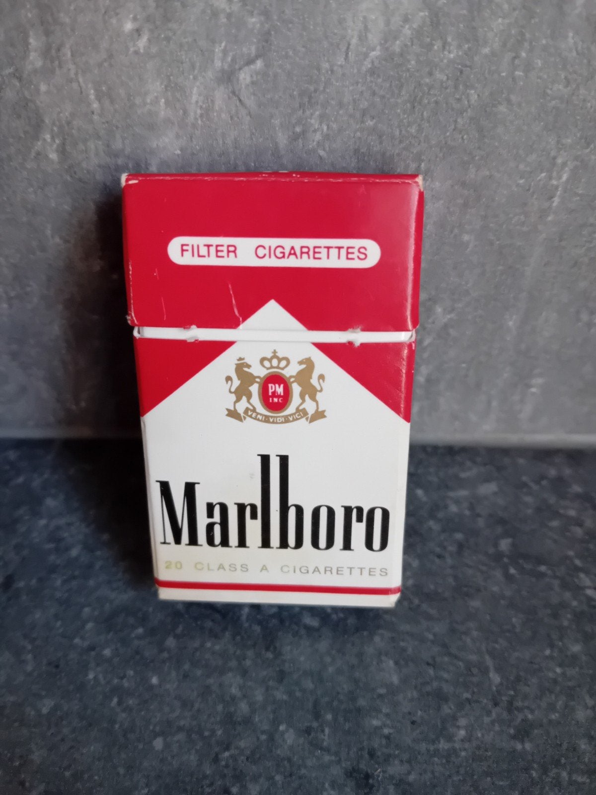 Vintage Marlboro luciferdoosje - Filter Cigarettes, Verzamelen, Ophalen of Verzenden