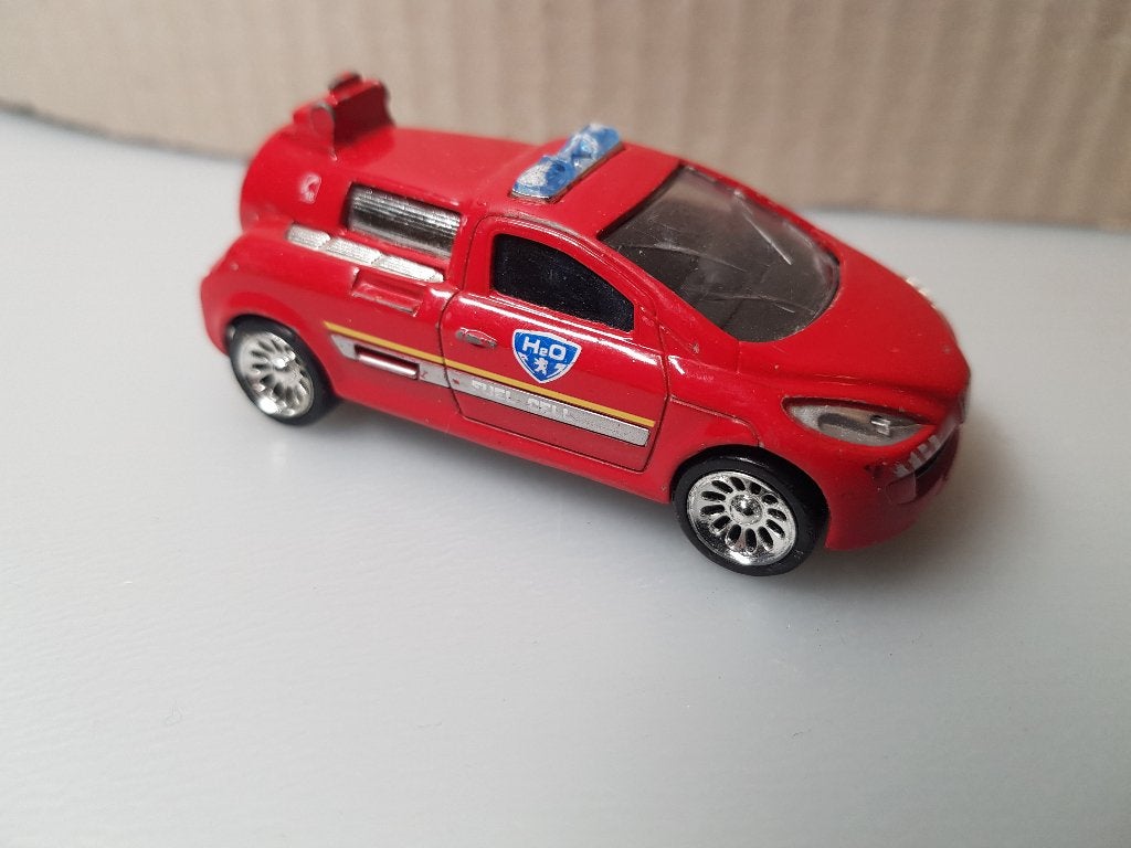 Norev - Peugeot H2O Fuel Cell [rood] 1/60, Ophalen of Verzenden, Gebruikt, Auto