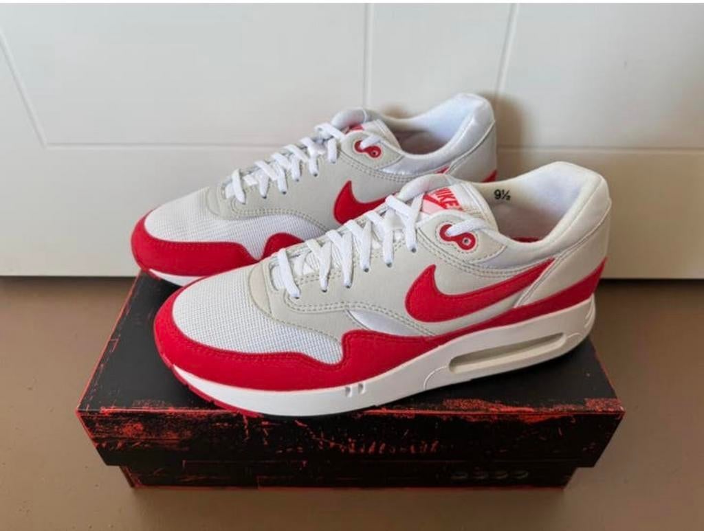 Nike Air Max 1 ‘86 Big Bubble Red EUR 43 / US 9.5, Kleding | Heren, Schoenen, Ophalen of Verzenden, Nieuw, Overige kleuren