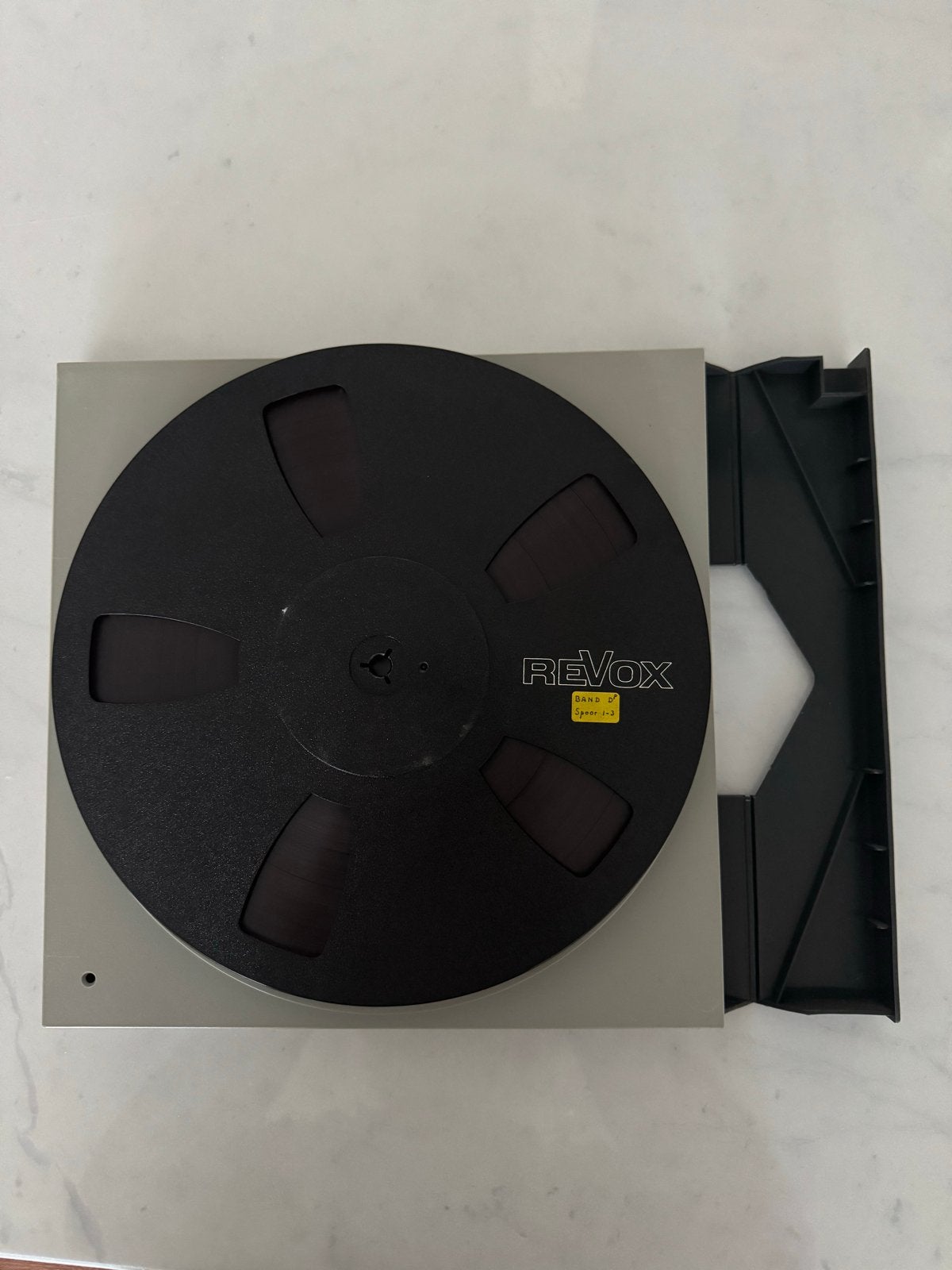 Revox banden in cassette - 3 stuks, Audio, Tv en Foto, Bandrecorders, Verzenden, Onderdeel, Met banden