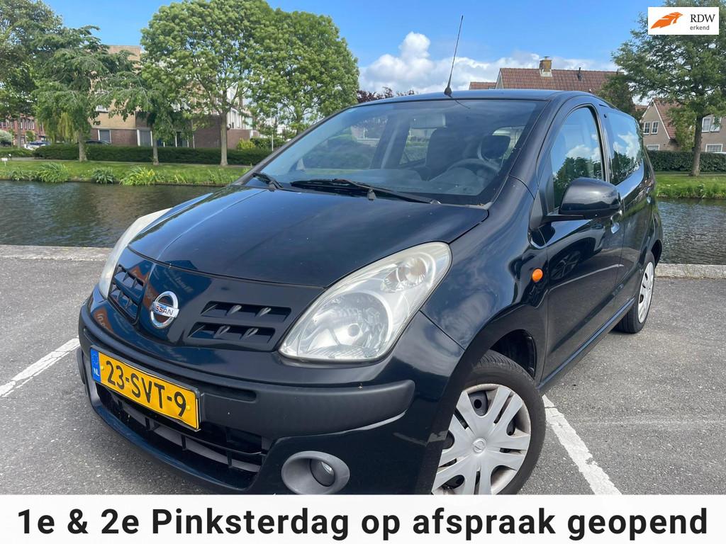 Nissan Pixo 1.0 Visia 5DRS AIRCO ISOFIX NIEUWE APK, Voorwielaandrijving, Euro 5, Stof, Gebruikt