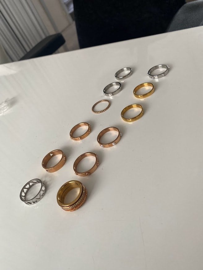 ixxxi vulringen maat 17, Sieraden, Tassen en Uiterlijk, Ringen, Ophalen of Verzenden, Zo goed als nieuw, 17 tot 18, Dame