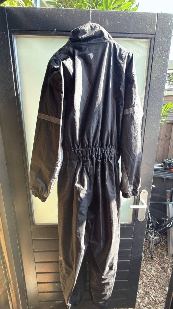 Held motor regenpak zwart/grijs XL - zo goed als nieuw, Ophalen of Verzenden, Tweedehands, Overall