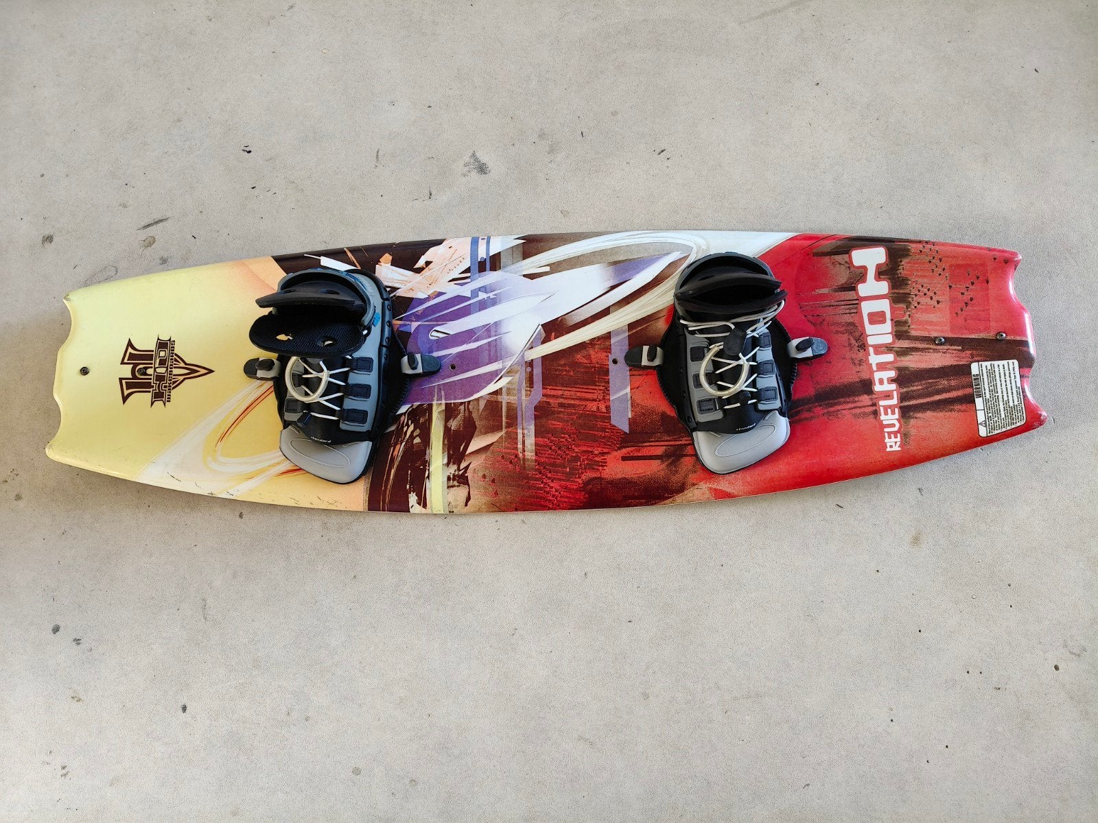 Wakeboard inclusief bindingen, Watersport en Boten, Ophalen, Gebruikt, Board en Schoenen
