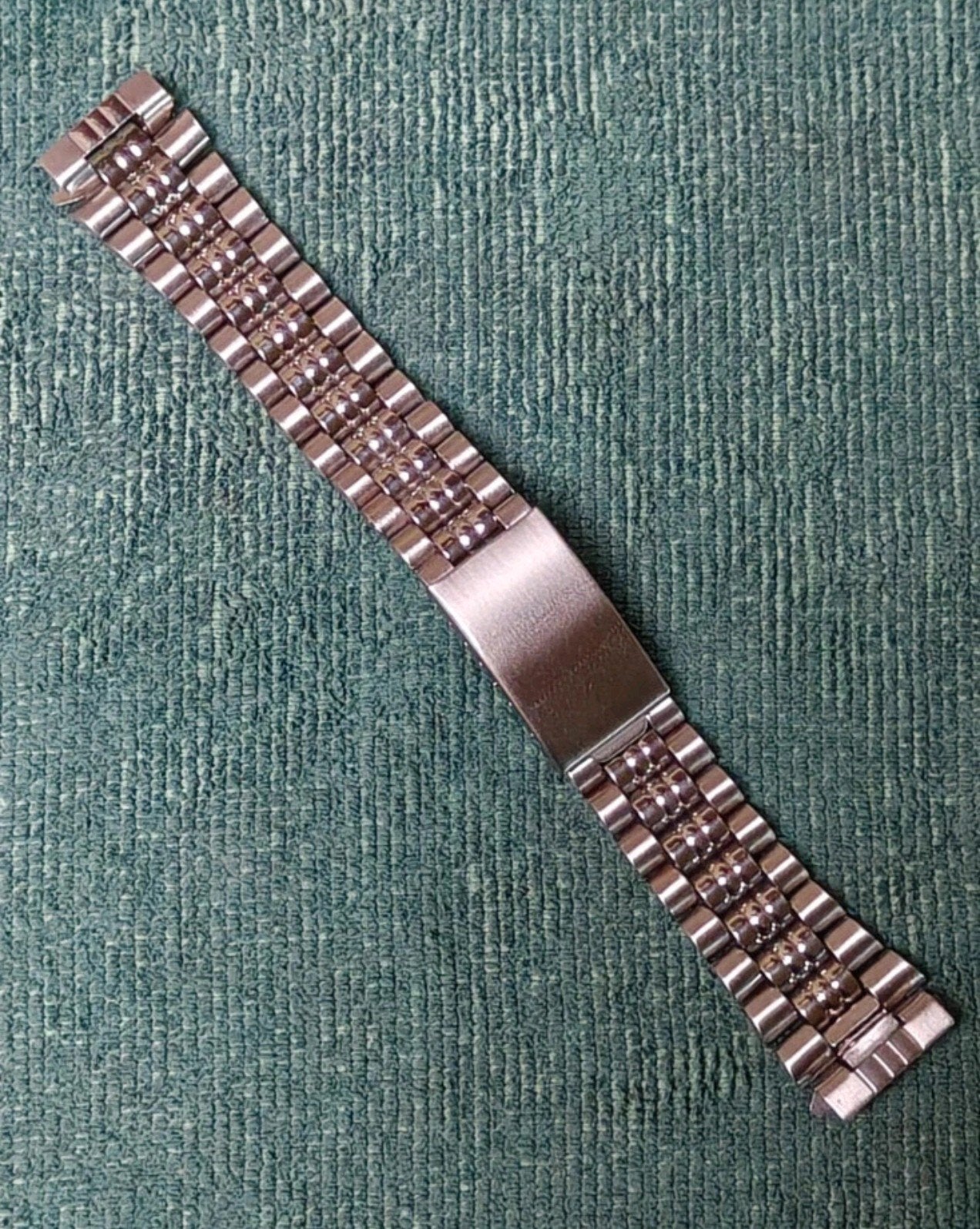 "Jubilee" style horlogeband., Ophalen of Verzenden, Zo goed als nieuw