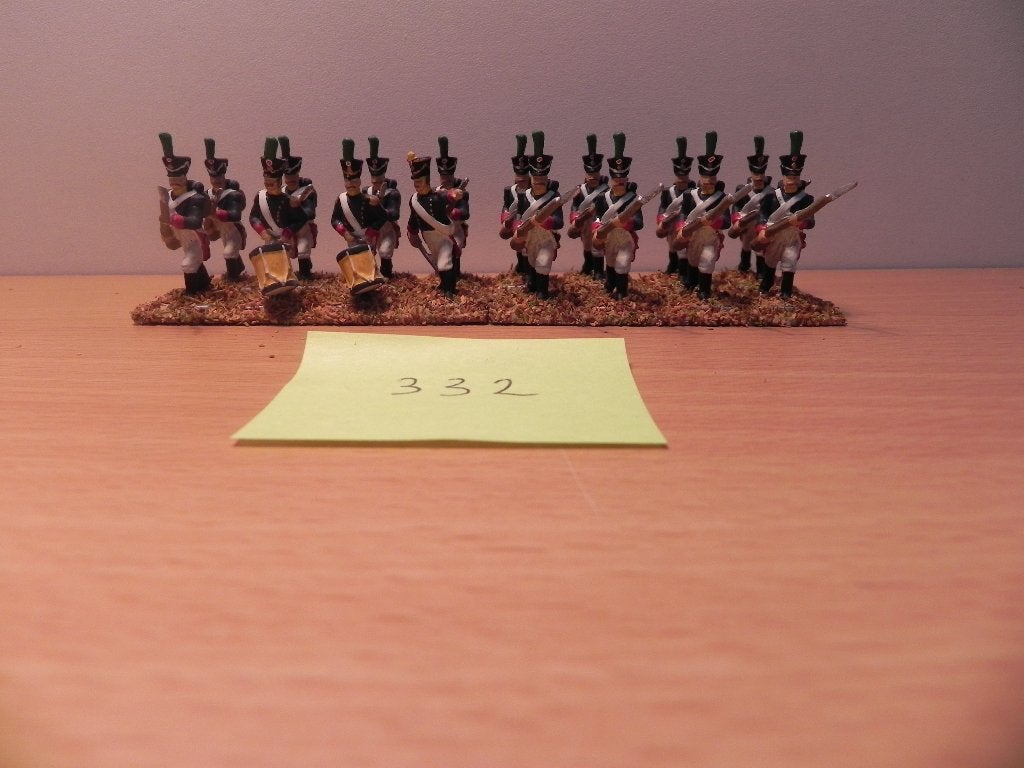 Slag bij Waterloo, young guard Frankrijk (332)Prince August, Ophalen of Verzenden, Nieuw, 1:35 tot 1:50, Figuur of Figuren