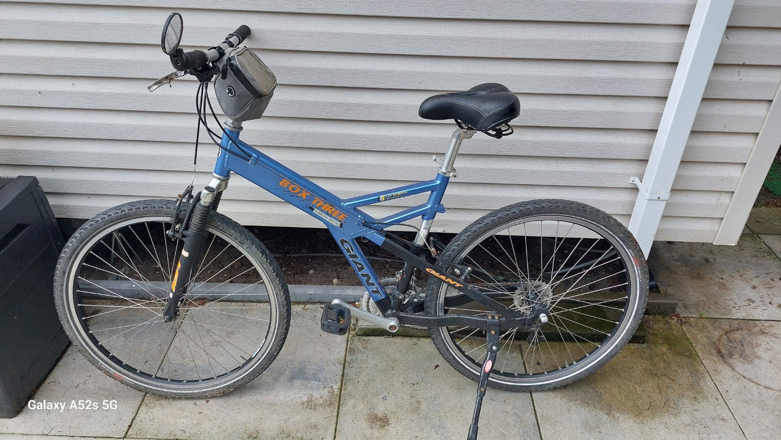 Giant Box Three Mountainbike - Blauw, Gebruikt, Ophalen, Gebruikt, Velgrem, Giant