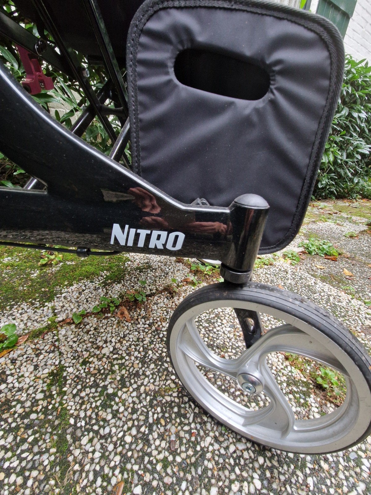 Nitro Drive rollator zwart, omgeving Etten Leur, Diversen, Ophalen of Verzenden, Opvouwbaar, Zo goed als nieuw