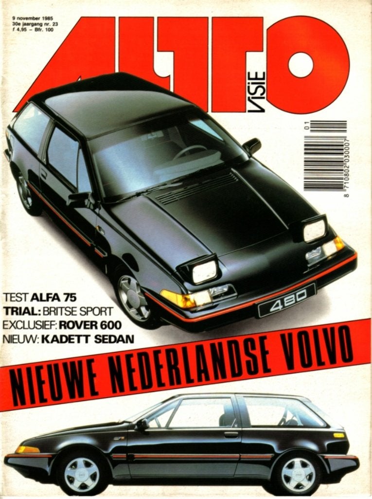 Autovisie test Alfa Romeo 75 2.0 1985, Ophalen of Verzenden, Gelezen, Alfa Romeo