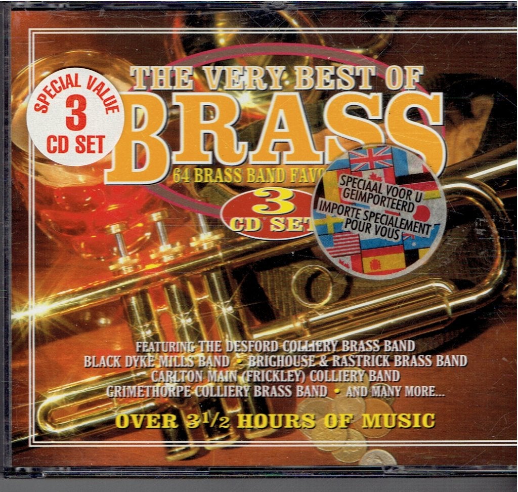 The Very Best Of Brass - 3 CD Set, Boxset, Verzenden, Inclusief doosje, Blaasorkest/fanfare