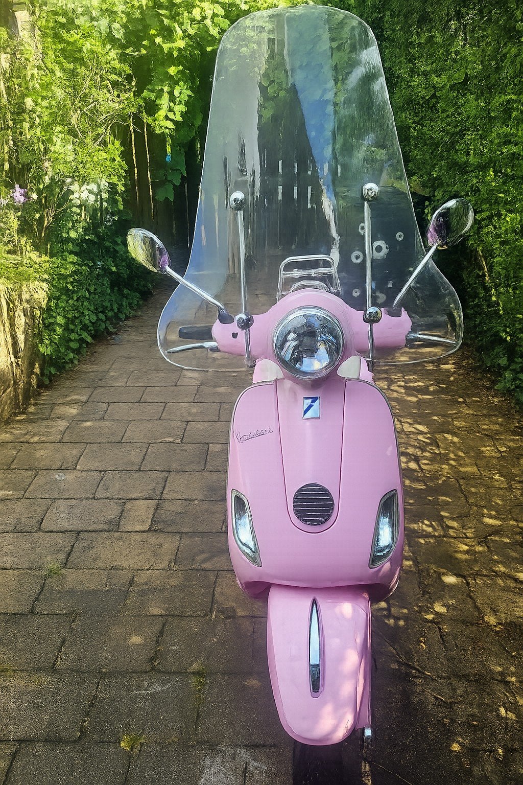 Leuke roze Vespa LX50 2T – Opknapper, Ophalen, Gebruikt, Benzine, Vespa LX
