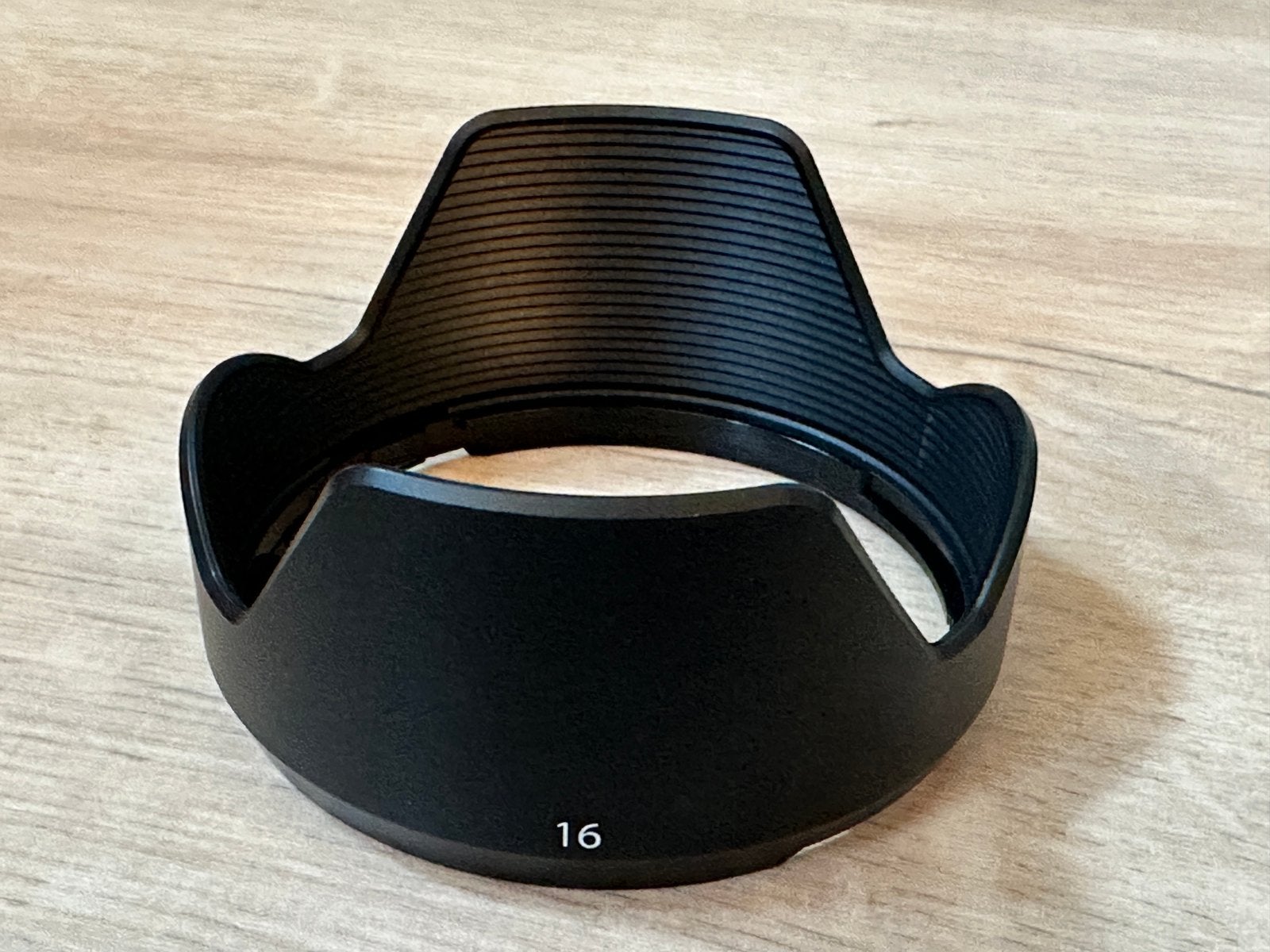 Zonnekap voor Fuji 16mm f/1.4, Ophalen, Zo goed als nieuw, Groothoeklens