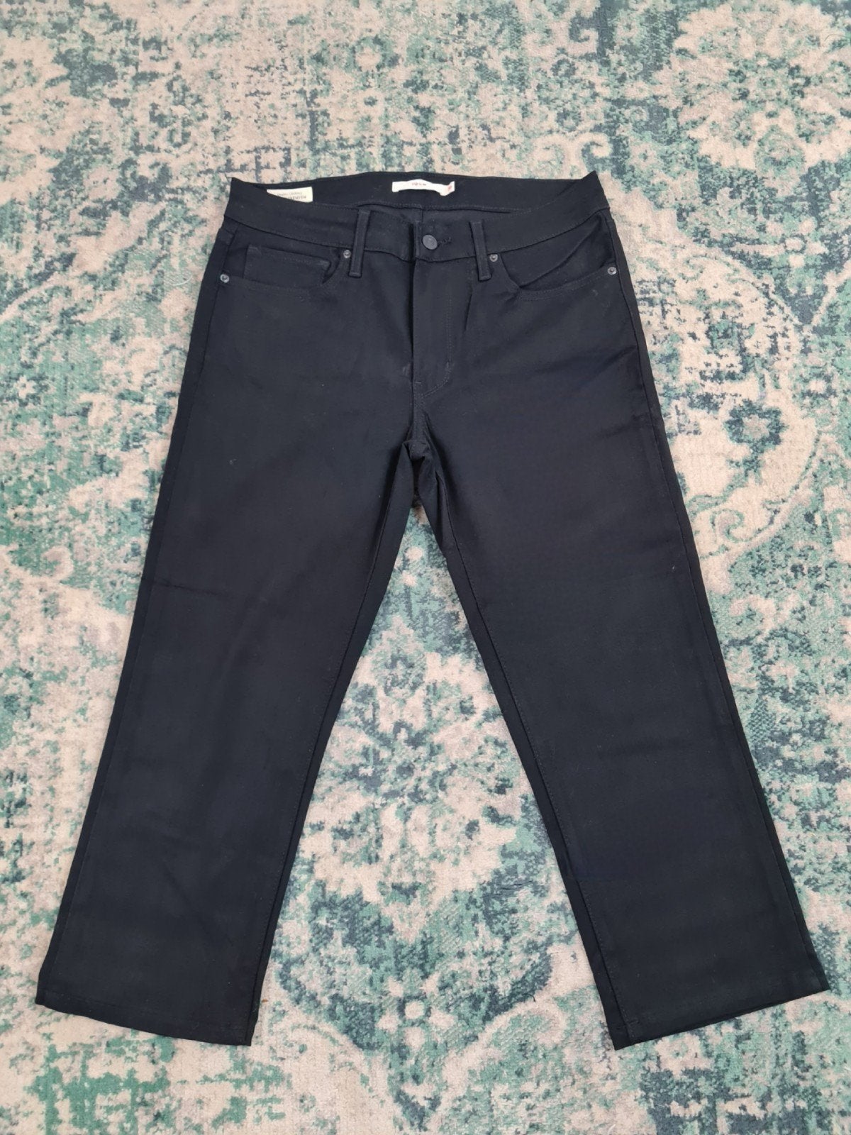 Levi’s 712 Slim W27 L27 Dames Tulsi2730 Mid-rise, Zwart, Ophalen of Verzenden, Zo goed als nieuw, W27 (confectie 34) of kleiner