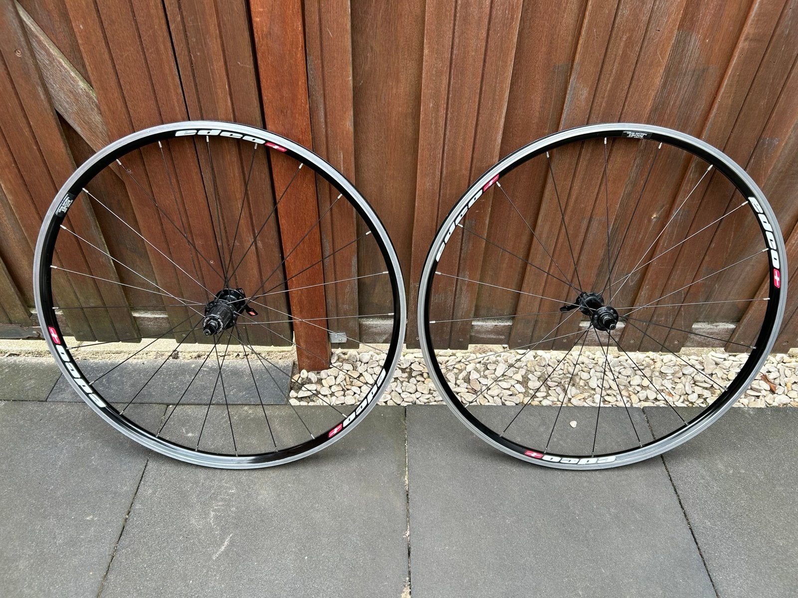 Edco aluminium wielset - 11 speed - velgrem, Fietsen en Brommers, Zo goed als nieuw, Aluminium, Racefiets, Ophalen