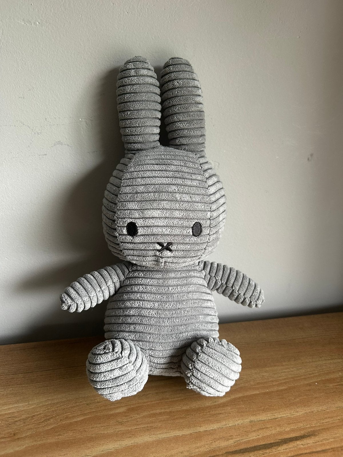 Nijntje miffy corduroy knuffel knuffeltje knuffels, Verzenden, Zo goed als nieuw, Konijn