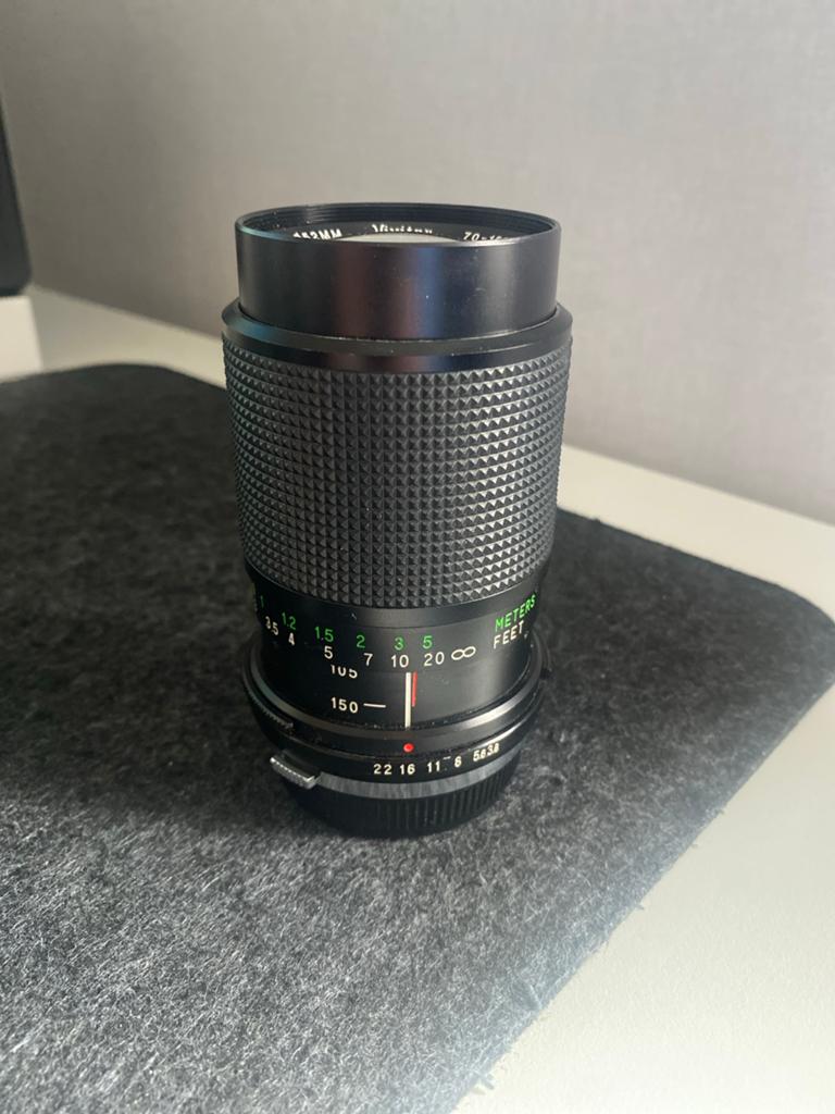 Vivitar 70-150mm 1:3.8 MC Zoomlens, Ophalen of Verzenden, Gebruikt, Telelens, Zoom