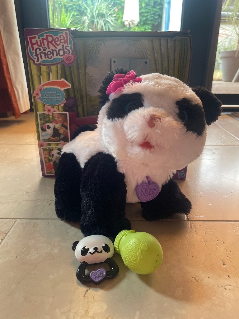 FurReal Friends PomPom en GoGo, Ophalen of Verzenden, Zo goed als nieuw, Middelgroot (20 tot 80 cm), Interactief