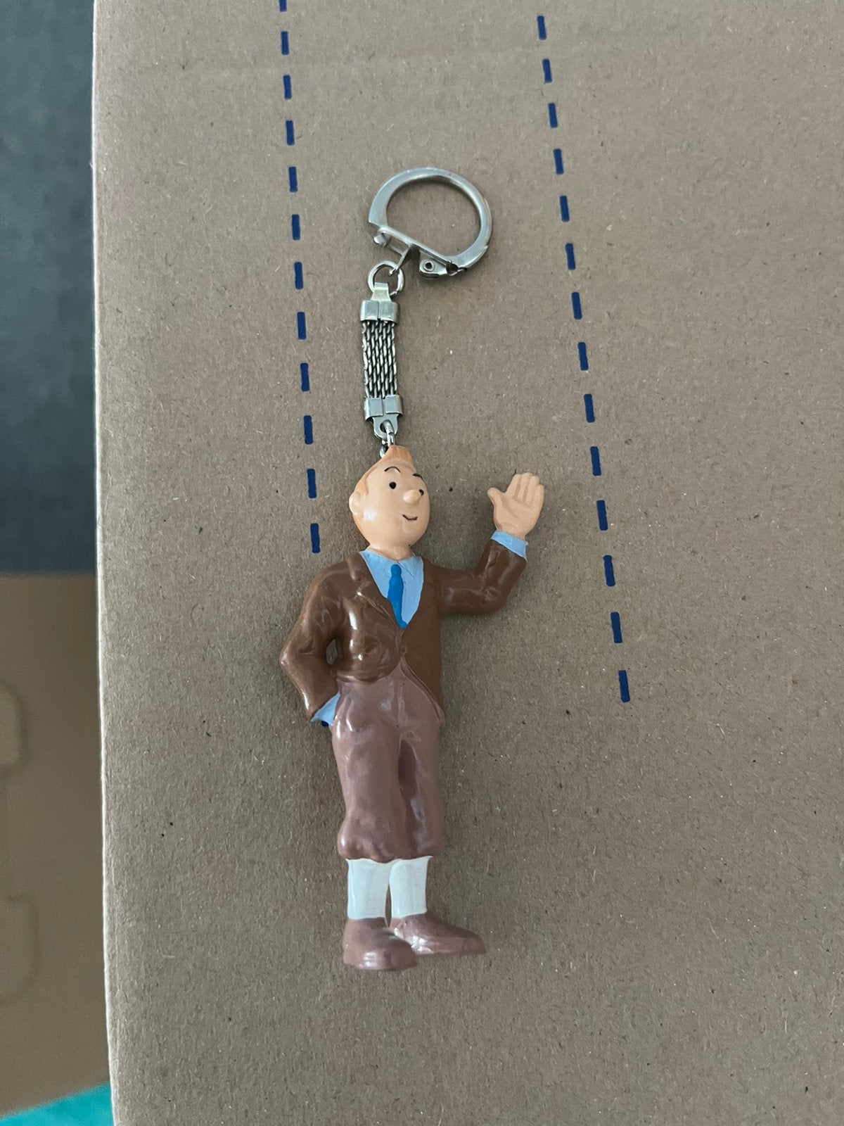 Kuifje sleutelhanger, Ophalen of Verzenden, Zo goed als nieuw