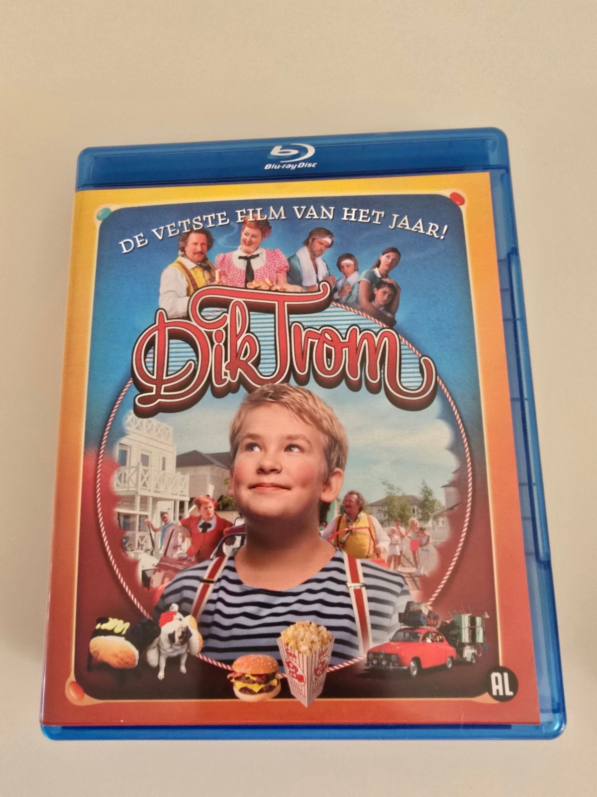 Blu-ray Dik Trom, Cd's en Dvd's, Film, Kinderen en Jeugd, Zo goed als nieuw, Blu-ray