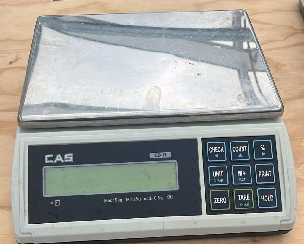 digitale tel- en controleweegschaal, Ophalen, Gebruikt, 1 tot 500 gram, 100 kg of meer