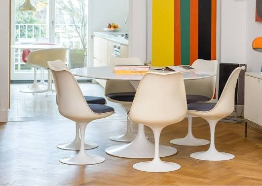 Ik zoek Knoll Tulip Stoelen / Tafels / Poten , Eero Saarinen, Ophalen of Verzenden, B&b c&b italia guzzini rizzo møller norell ligne roset togo
