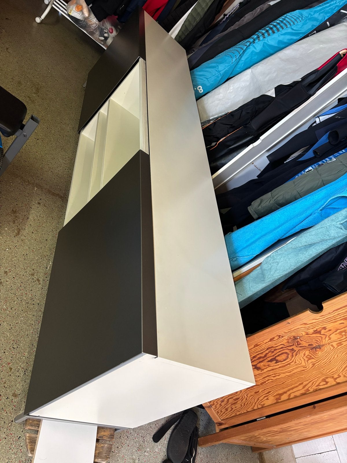 Pastoe slide kast, Huis en Inrichting, Ophalen, Gebruikt, 200 cm of meer, Met lade(s)