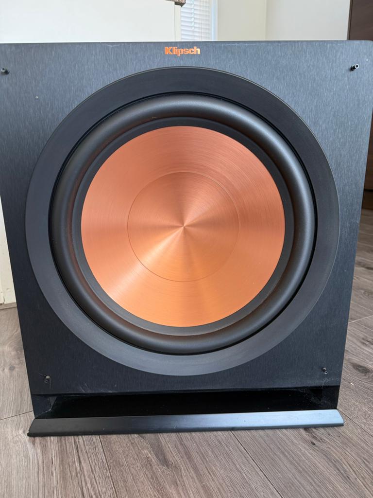 Klipsch R -115SW Subwoofer - Krachtige Baservaring, Overige merken, Gebruikt, Subwoofer, Ophalen of Verzenden
