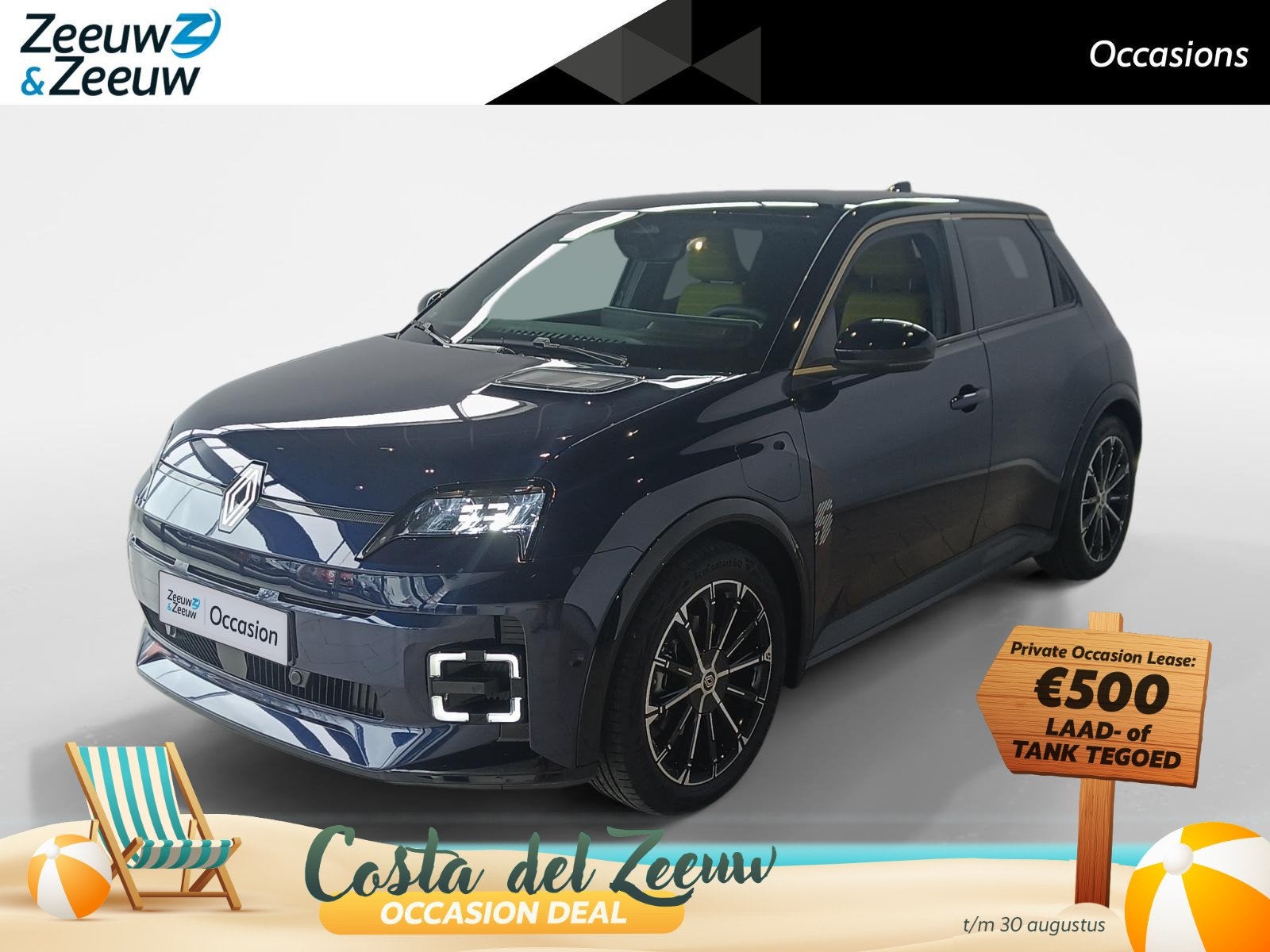 Renault 5 comfort range iconic cinq 52 kWh *Navi+Camera*Park, 12 maanden, Stof, Gebruikt, 31 min