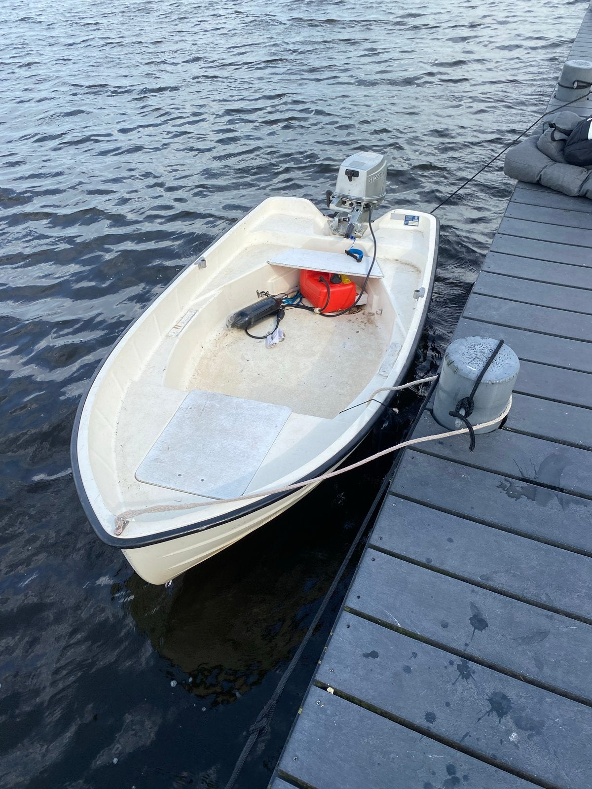 Dromodille 320 met 15pk Honda en toebehoren, Ophalen of Verzenden, Gebruikt