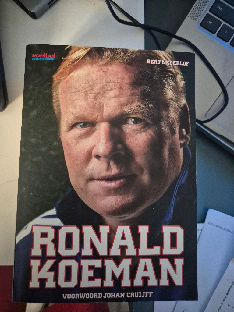Ronald Koeman boek, Gelezen, Diverse, Ophalen of Verzenden, Balsport