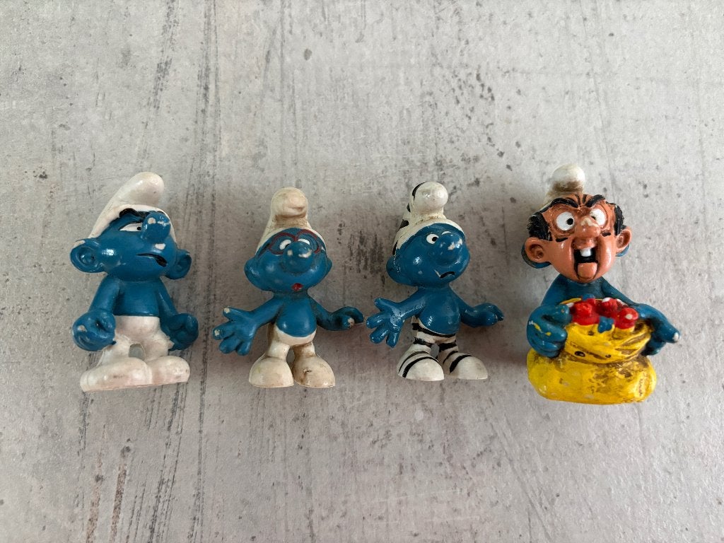 Smurfen Figuurtjes Schleich, Verzamelen, Smurfen, Ophalen of Verzenden, Gebruikt, Verschillende Smurfen