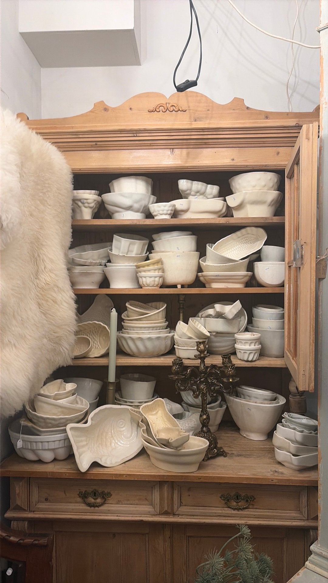Puddingvormen antiek brocante oud vintage, Ophalen, Zo goed als nieuw