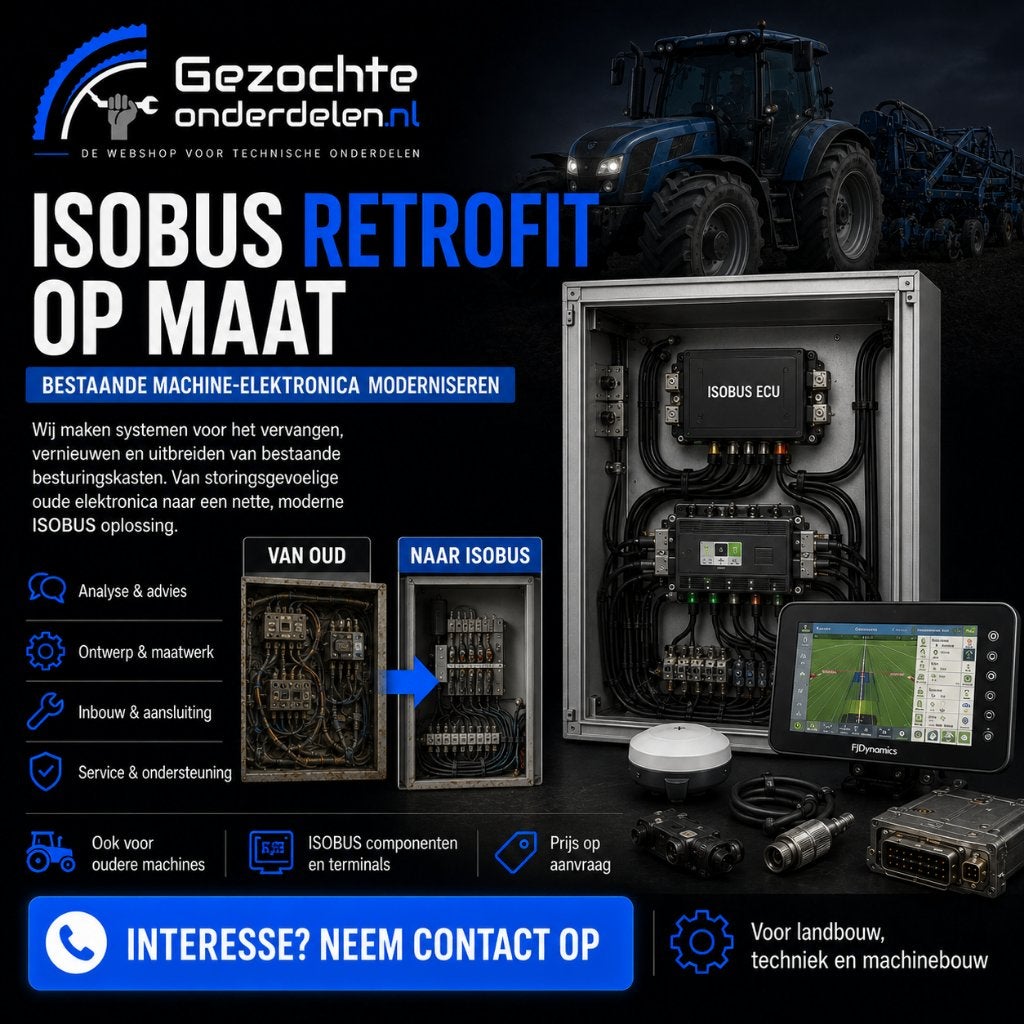 Oude machine moderniseren? ISOBUS retrofit,besturing op maat, GEZOCHTEONDERDELEN, 70 mm of meer, GEZOCHTEONDERDELEN, Overige typen