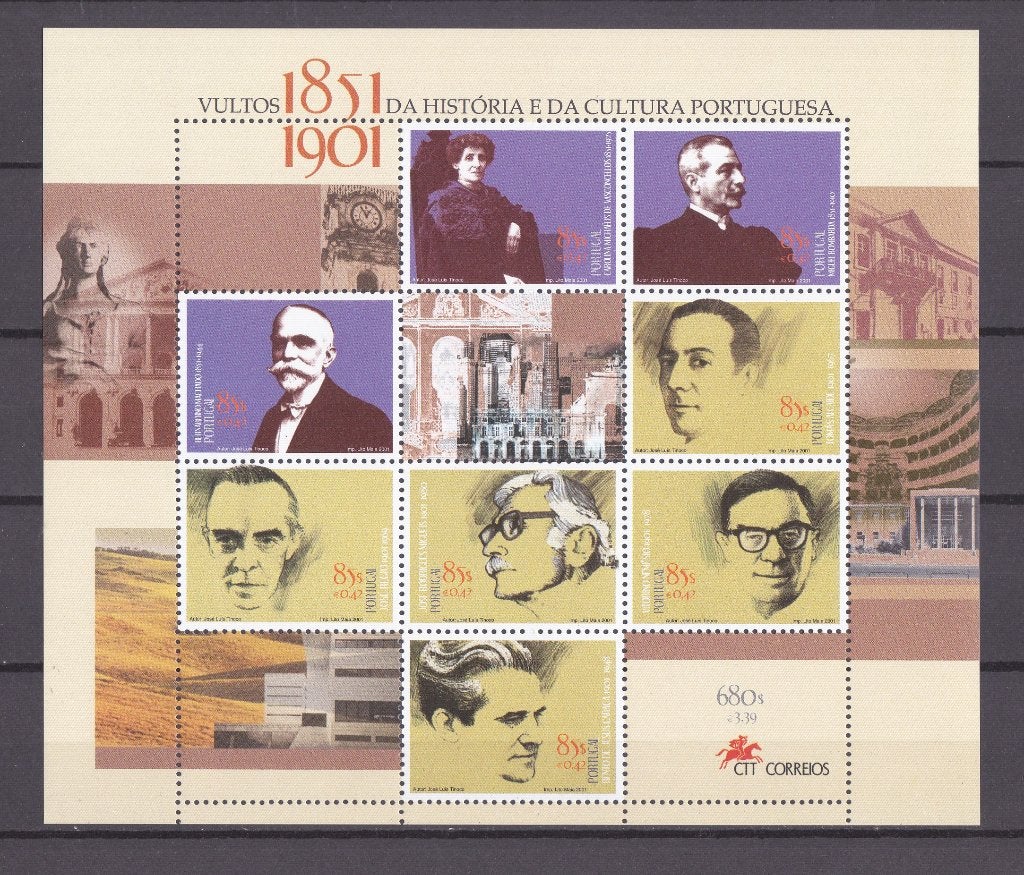 Portugal 2001 personen, Ophalen of Verzenden, Portugal, Postfris