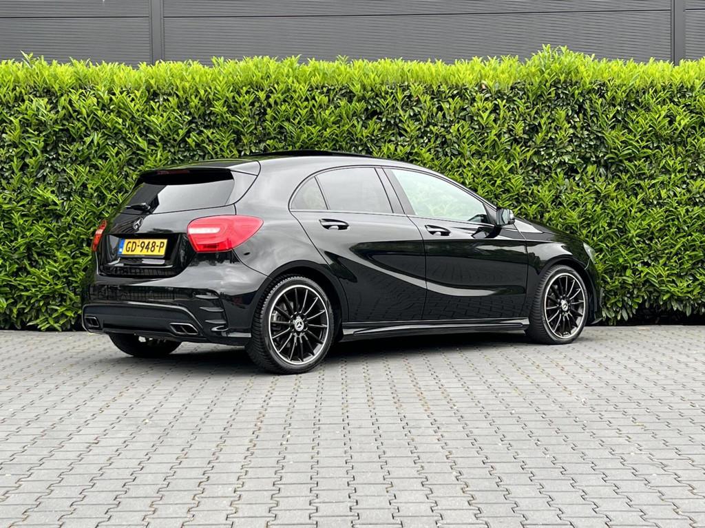 Mercedes A-klasse 250 Sport Prestige, AMG-PAKKET, PANORAMADA, Auto's, Mercedes-Benz, Gebruikt, Euro 6, 4 cilinders, Zwart