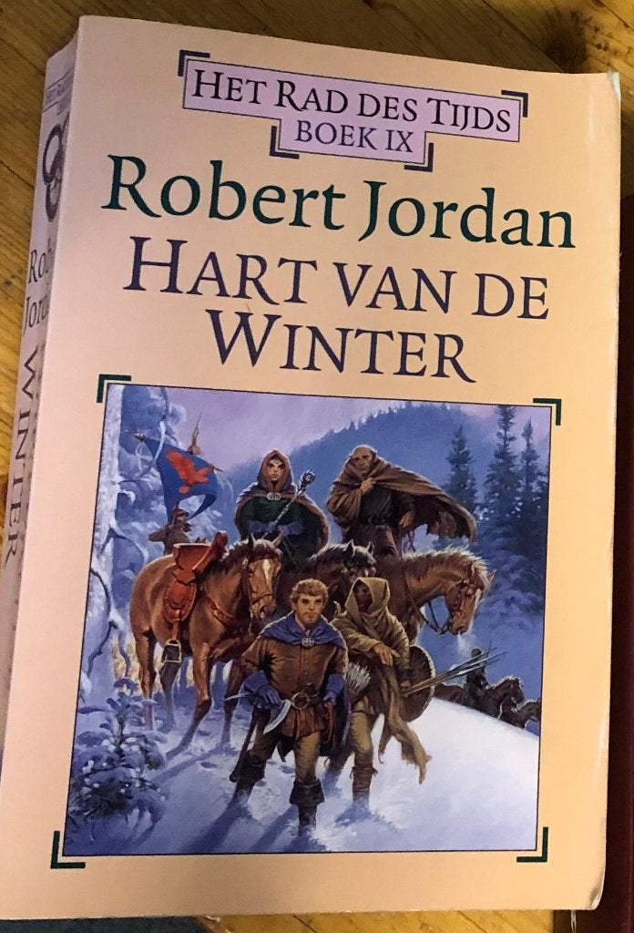 Robert Jordan, Rad des Tijds, bk 9 Hart van de Winter, Ophalen of Verzenden, Gelezen, Robert Jordan, Rad des Tijds, boek IX Hart van de Winter
