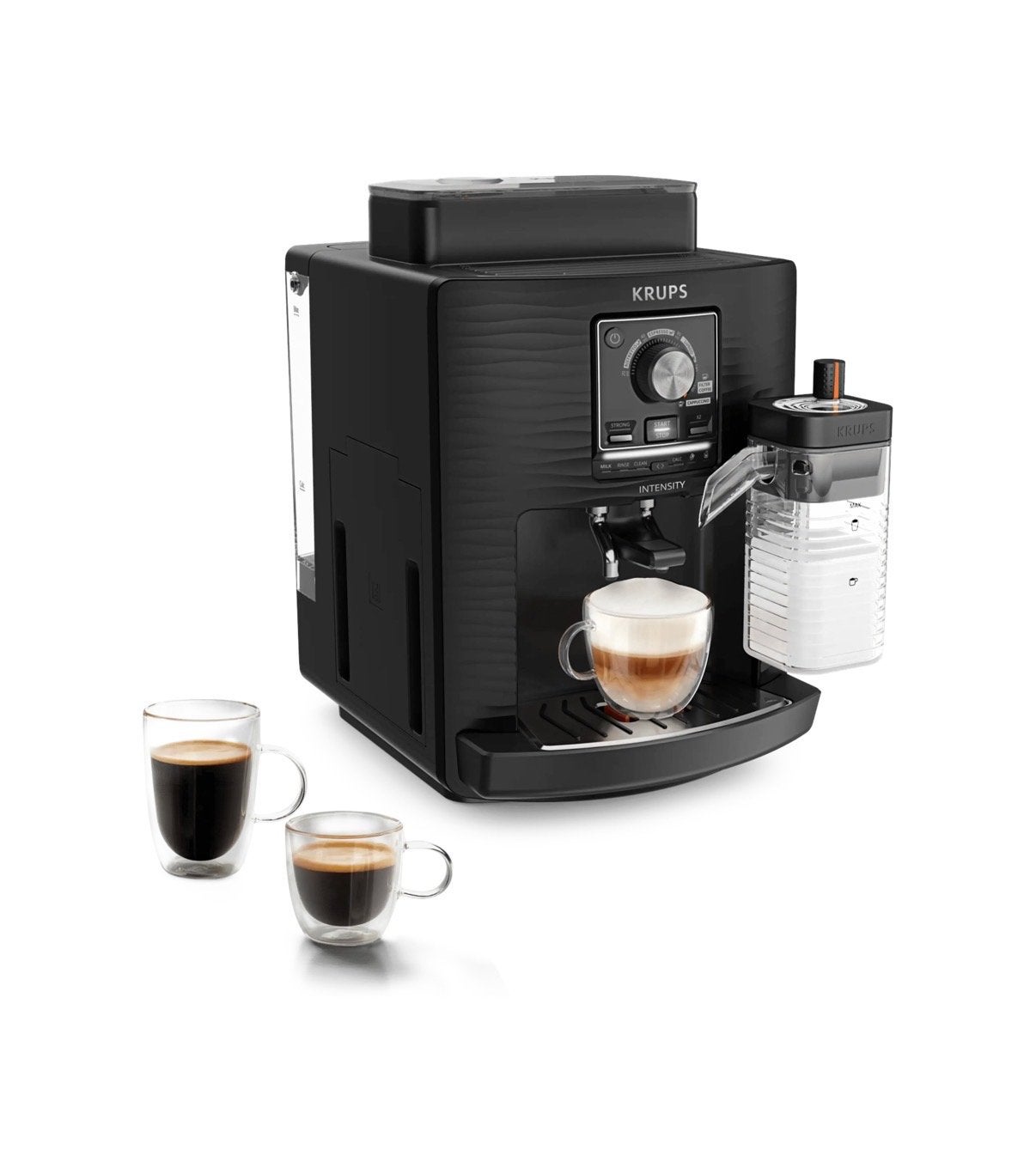 Krups Intensity Milk Volautomatische Espressomachine, Ophalen of Verzenden, Nieuw, Espresso apparaat, Koffiebonen