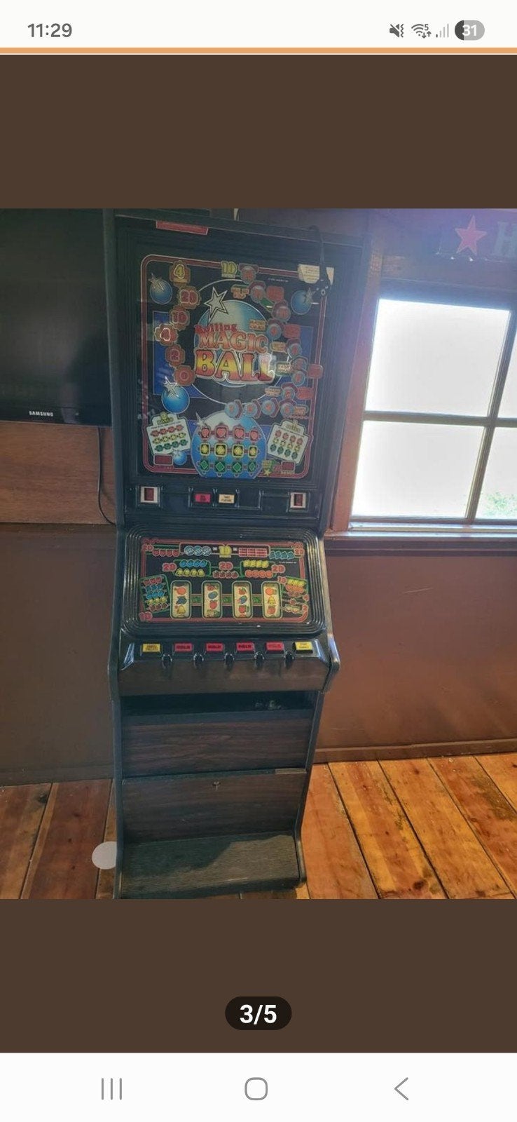 Gokkast, Verzamelen, Automaten | Gokkasten en Fruitautomaten, Euro, Ophalen of Verzenden, Gebruikt, Met sleutels