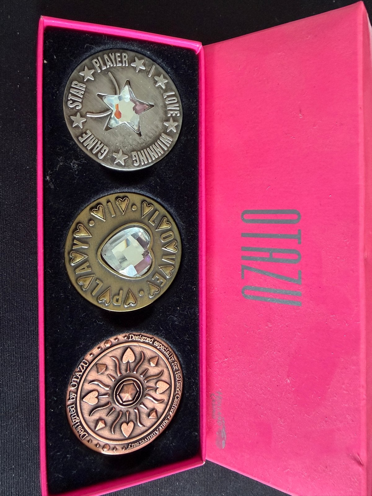 Otazu Holland Casino 30th Anniversary Munten Set, Ophalen of Verzenden, Overige materialen, Nederland