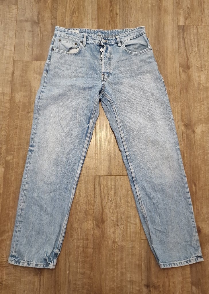 Zara spijkerbroek lichtblauw, Ophalen of Verzenden, Zo goed als nieuw, Blauw, W32 (confectie 46) of kleiner
