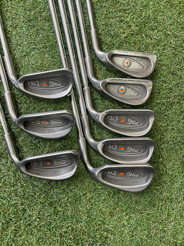 Ping Eye 2 ijzerset (oranje), Sport en Fitness, Golf, Set, Gebruikt, -, -