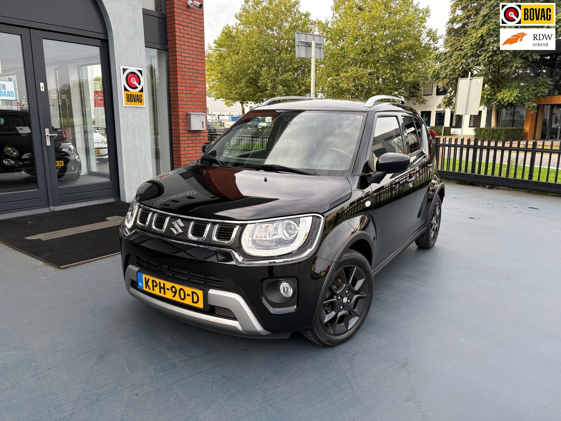 Suzuki IGNIS 1.2 Smart Hybrid Select AUTOMAAT AIRCO, Auto's, Gebruikt, Euro 6, 4 cilinders, Zwart