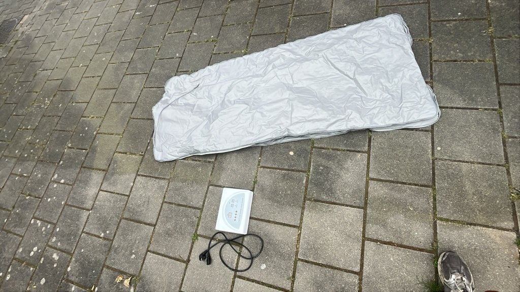 Infrarood Saunadeken (2-Zone) – Met Armgaten & Controller, Ophalen, Zo goed als nieuw, Infrarood, Onderdelen