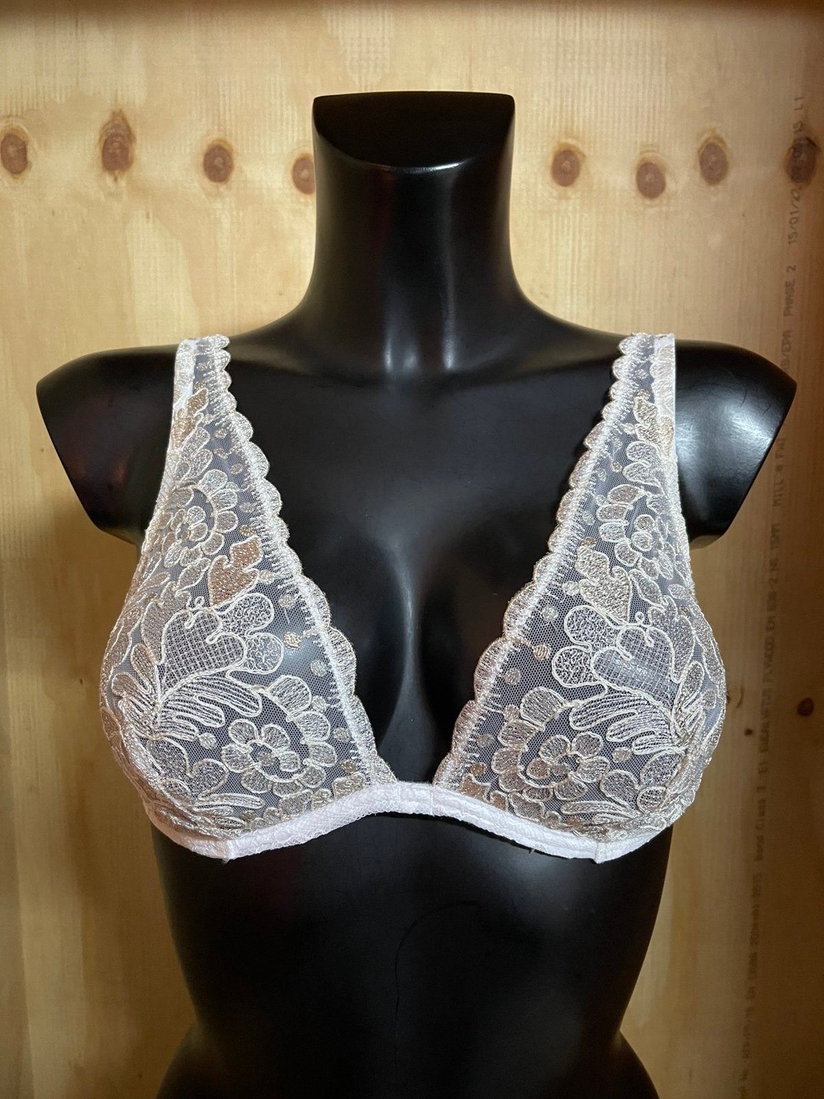 Valery bh maat 80b en 85b model emanuelle blanco, Verzenden, Wit, BH