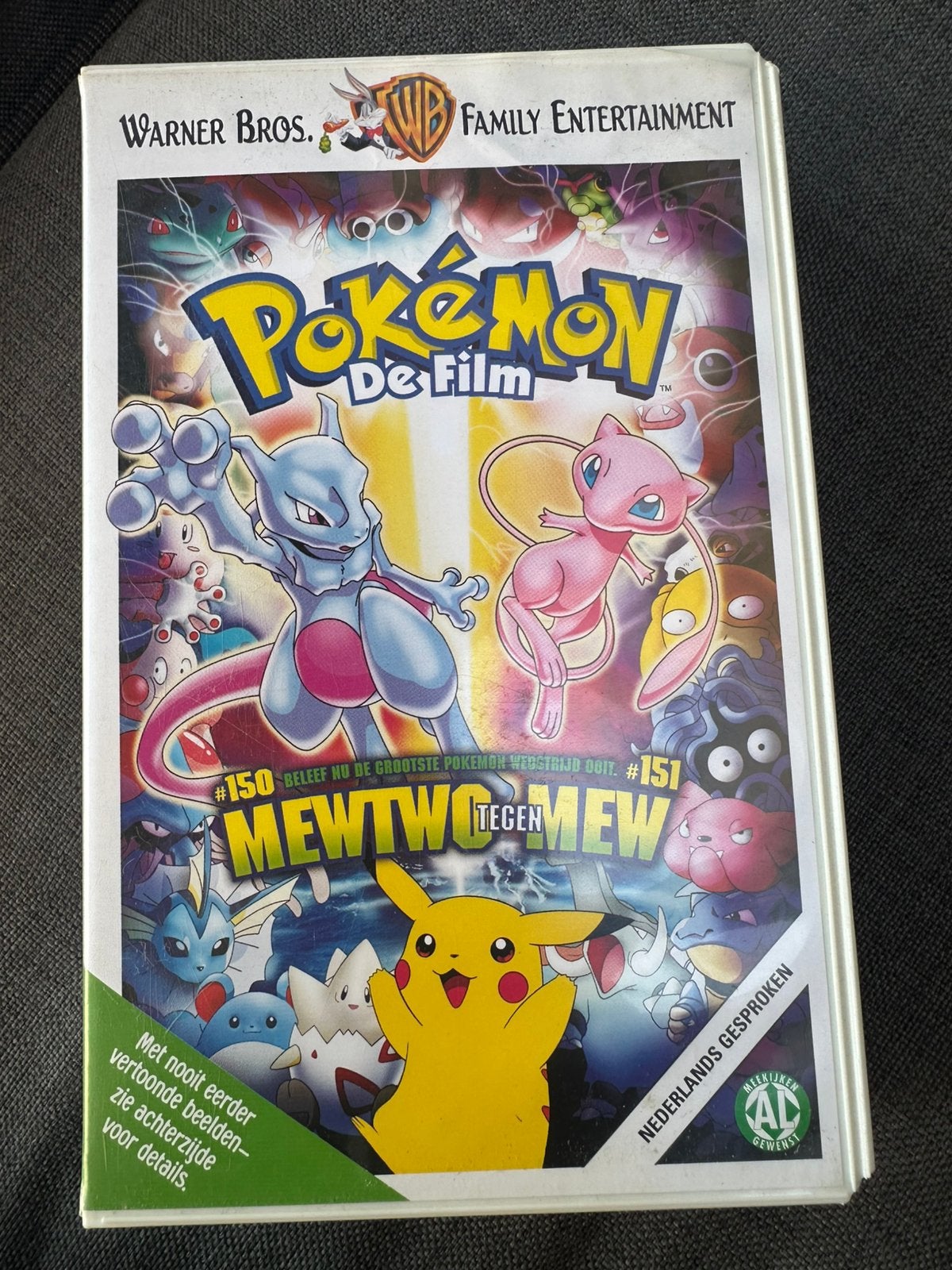 Pokemon video banden 2 stuks, Ophalen of Verzenden, Zo goed als nieuw